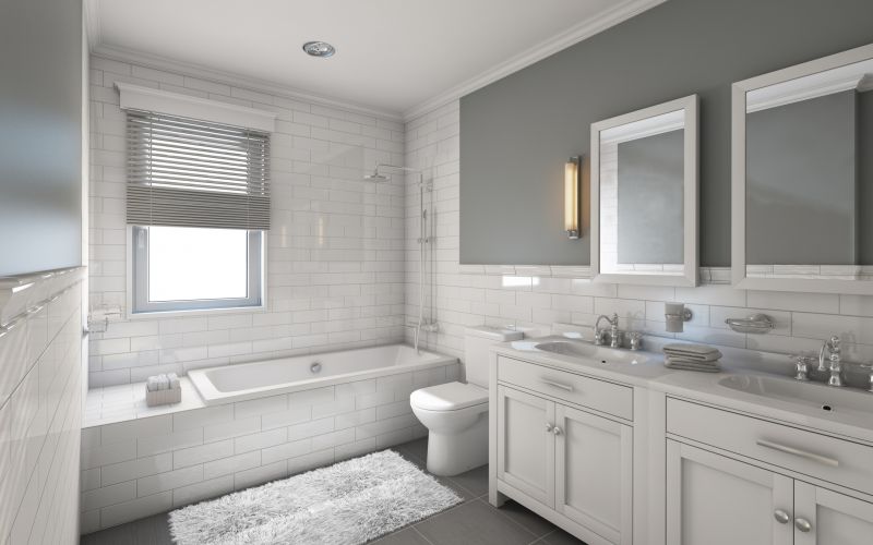 Bathroom with Modern Finish